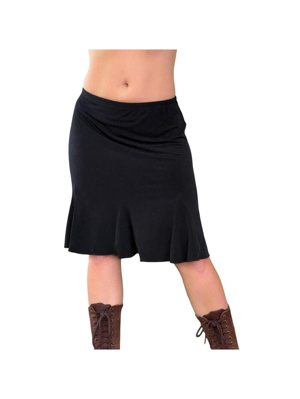 Y2K TRAD GOTH MINIMALIST SKIRT